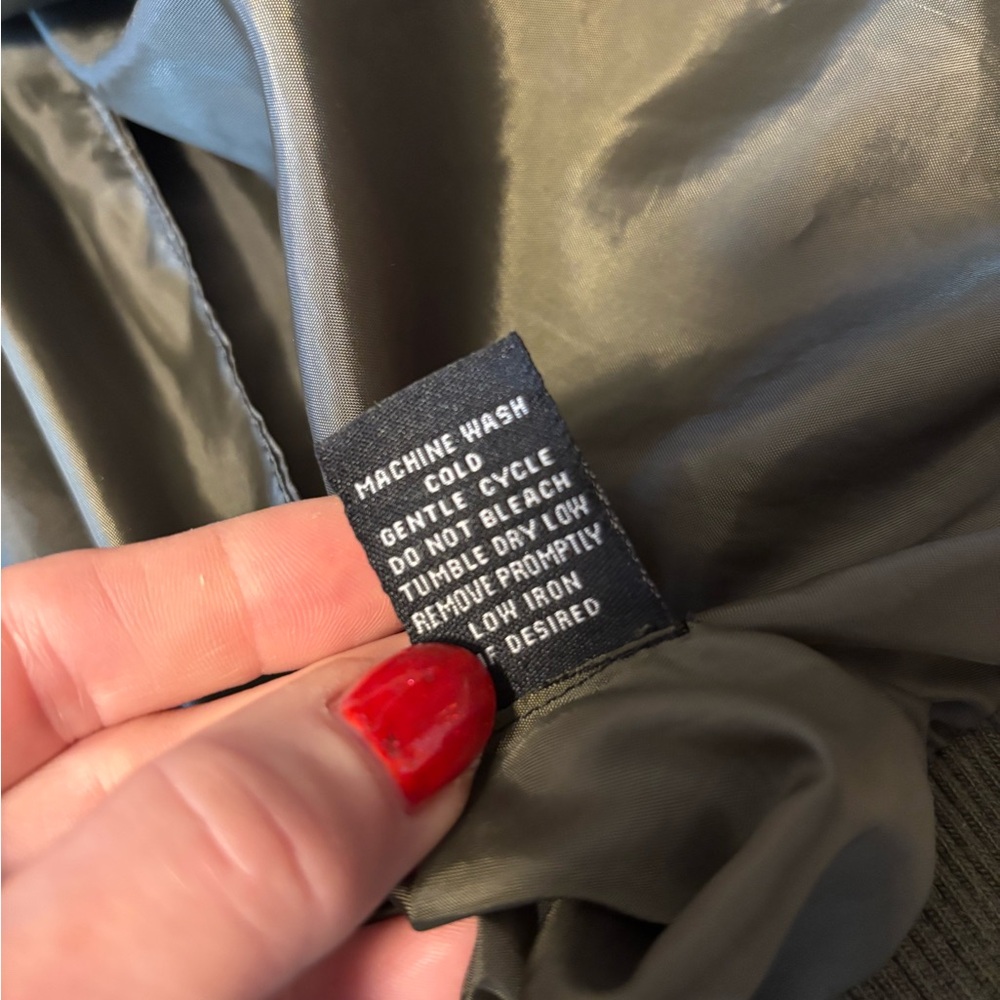Camouflage Bomber Jacket with Embroidered Design - Picture 5 of 11